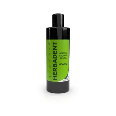 HERBADENT HOMEO Mundspülung 400 ml